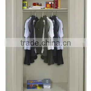 (DL-S3) Factory Supply Folding Durable Different Colour Steel Almirah Wardrobe Cupboard thumbnail-6