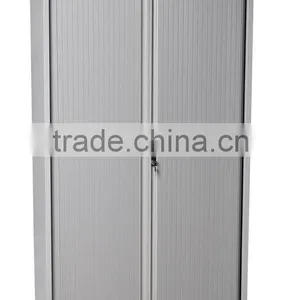 (DL-T2 ) American Standard KD Grey 5 Layer Full Height Tambour Door Lockable Metal Filing Storage Cabinets thumbnail-2