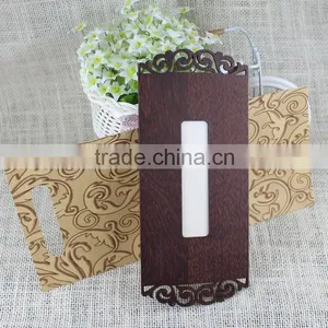 Wedding Favor Exquisite Custom Wooden Laser Cut Heart Wedding Invitations thumbnail-3