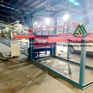 Automatic Woodworking Plywood Veneer Assemble Line/Core Veneer Paving Machine Line thumbnail-4