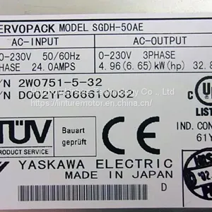 SGDH-50AE Yaskawa Servo Straight Shaft With Key Servopack Model thumbnail-2