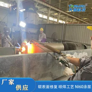 Roller Surface Repair Using Spray Welding Process NI60 Coating Wear-resistant and Anti-corrosion Preparation thumbnail-3