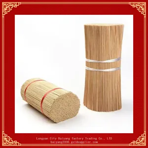 Manufacturers Wholesale Incense 4.0mm Bamboo Incense Sticks Sticks Affordable Round Bamboo Stick Wholesale thumbnail-4