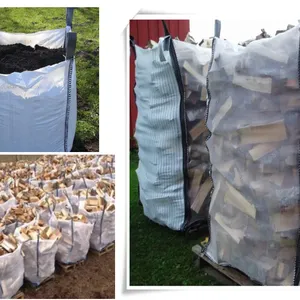 4-panel Builders Bags for Sugar Custom Logo Whosale 500kg 1000kg 700kg 2000kg Portland Cement Super Sacks Baffle Bulk Bag thumbnail-5