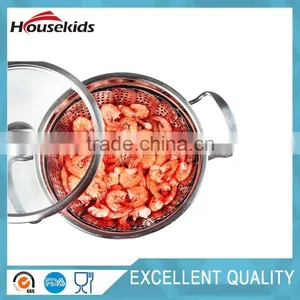 100% Stainless Steel Vegetable Pot Steamer Basket 10.5 Inch thumbnail-4