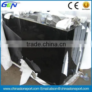 Good Chinese Black Granite Tile Shanxi Black thumbnail-2