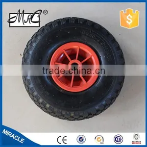 Economic Prices Rubber Wheel Small Pneumatic Trolley Wheelbarrow Wheel 3.00-4 thumbnail-1