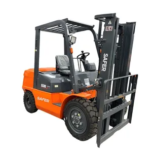 Diesel Forklift Truck 3 Ton 3.5 Ton 5 Ton Diesel Isuzu Engine Forklift Prices for Sale With EURO 5 Engine thumbnail-3