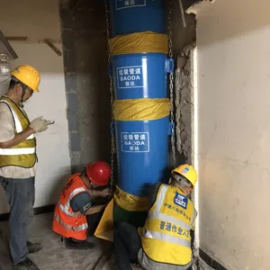 Building Double-layer Garbage Chute, Roof Garbage Chute System, Support Bracket thumbnail-5