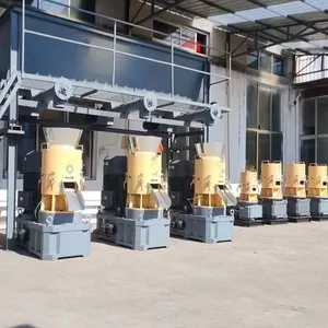 High-Efficiency 350-450kg/h Flat Die Biomass Pellet Machine thumbnail-4