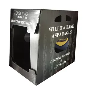 Recycled Turnover Vegetable Packaging Box Vegetable Corrugated Boxes thumbnail-3