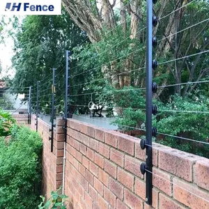 New Galvanized Steel Round Metal Fence Post C High Quality Sustainable thumbnail-4