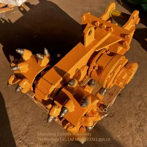 Tunnel Boring Shovel Excavator, Hydraulic Milling Excavator for Roads, Channels and Trenches, Milling Head for Mining Rock and Frozen Soil Excavators thumbnail-2