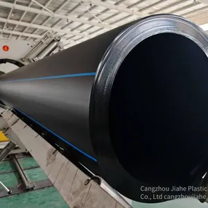 Cangjia Brand Pe100 Water Supply Pipes for Sewage Treatment Plant Projects, With Diameters From Dn630 to 1600mm, Suitable for Pipe Jacking Construction thumbnail-2