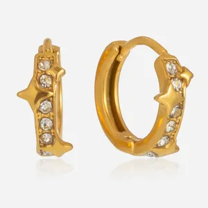 Waterproof Fashion Jewelry Earrings for Women - Stainless Steel Top Ranking Design thumbnail-5