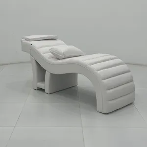 Curved Lash Beauty Bed With 220V Motor for Salon Furniture thumbnail-4