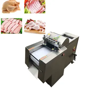 QDMECH Convenient Commercial Frozen Meat Whole Chicken Spare Rib RL014 Cutters Cube Cutter thumbnail-2