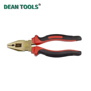 Non-Sparking Pliers, Beryllium Bronze, 1-Year Warranty, Free Replacement for Lineman thumbnail-5