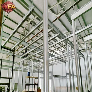 Large Output Cattle Slaughterhouse Line Durable Meat Hook Rail Cattle Slaughter Equipment 17Yrs Experience Custom Design thumbnail-4