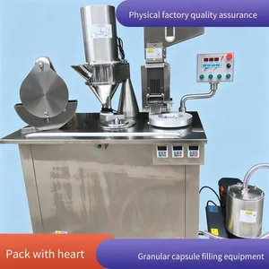 Semi-automatic Split Capsule Filling Machine, Chinese Herbal Powder Filling Machine, Fully Automatic Powder and Granule Quantitative Capsule Machine thumbnail-3
