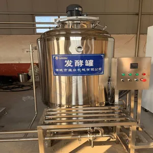 Yogurt Fermentation Tank Temperature-controlled Dairy Fermentation Mixing Tank Milk Processing Equipment thumbnail-5