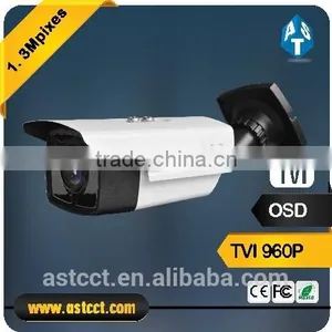 Hikvision Design 1.3MP CCTV Bullet Camera TVI HD 720P IR CMOS Bullet Camera COMS Waterproof TVI Color IR Bullet CCTV Camera thumbnail-1
