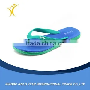 2015 New Design Wholesale Customized LOGO Fashion Plastic Beach Flip Flops thumbnail-1