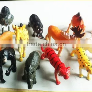 Promotion Soft Plastic PVC Solid Animal Toys Mini Animal Toys thumbnail-2
