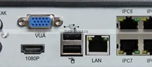 Free CMS P2P 8 POE Ports 3G WiFi 3MP 5MP POE NVR Network Onvif 8CH 1080P NVR thumbnail-2