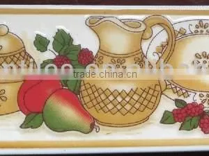 8x25cm Kitchen Listello Border Tiles thumbnail-1