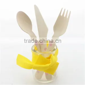 Hot Selling Wooden Cultery/Disposable Wooden Spoon/Wooden Fork thumbnail-4