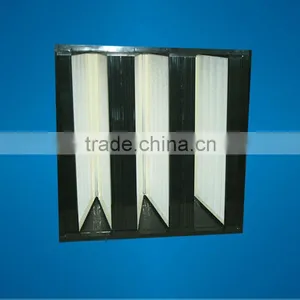 F9-H13 V Shape Medium Fine Filter for AHU or Gas Turbine thumbnail-3