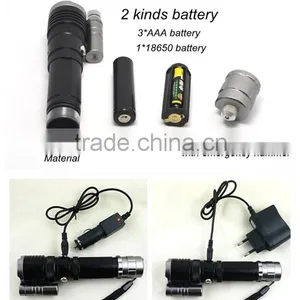 (120066) High Brightness Best Price Rechargeable Sky Ray Flashlight thumbnail-2
