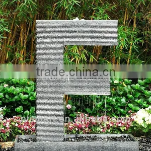Granite Letter Fountain F thumbnail-1