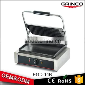 Energy-saving Bread Sandwich Maker Commercial Panini Contact Grill Kitchen Equipment 1 Plate thumbnail-1