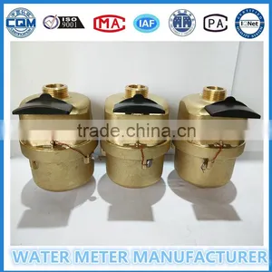 LXH-15E DN 15 Brass Volumetric Kent Flow Meter R160 thumbnail-1