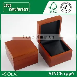 Cheap Glossy Brown Lacquer MDF Watch Box thumbnail-1