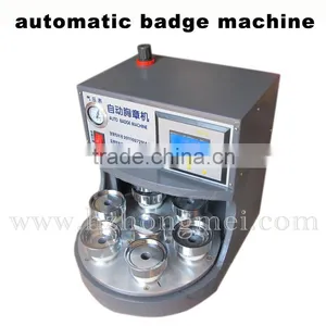 Automatic Badge Machine Button Pin Maker thumbnail-1