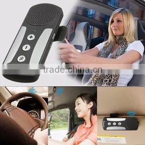 V4.0 Universal Multipoint Cell Phone Handsfree Bluetooth Car Kit Handsfree Speaker for Iphone/HTC/galaxy thumbnail-5