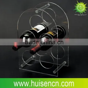 Transparent Acrylic Wine Display Stand,wine Display Holder thumbnail-1