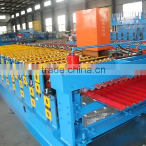 Double Layer Roofing Sheet Cold Roll Forming Machine thumbnail-2