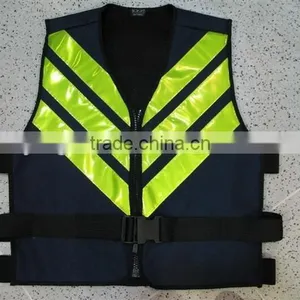 Children Black Safety Vest Fabric thumbnail-1