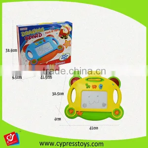 Hot Selling Item Magnetic Erasable Colorful Drawing Board With Light and Sounds thumbnail-6