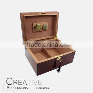 High Quality Spanish Cedar Wood Humidor Hold 125 Cigars Humidor Cigar thumbnail-3