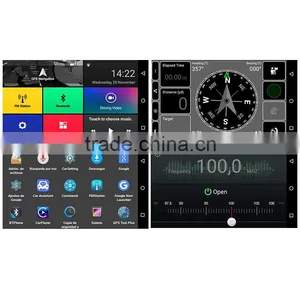 ANMA Reverse Sensor GPS Tachograph 3 in 1 Intelligent Car Rear Mirror , Car Rear View Mirror Monitor thumbnail-2
