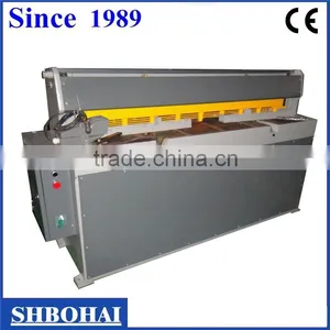 Bohai Brand Manual Guillotine Shear Machine, Electric Guillotine Shearing Machine thumbnail-2