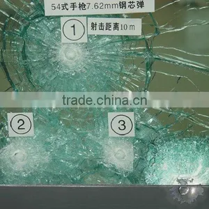 40mm Bullet Proof Glass Curtian Wall Doors Windows thumbnail-4