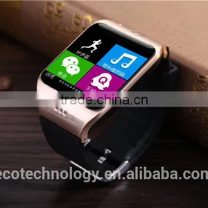 CE LG118 Bluetooth Smartwatch HD Screen With Camera Built in NFC Support SIM Mate for Android and Iphone Cellphone (silver) thumbnail-1