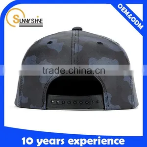 Custom Blank Snapback Cap With Leather Brim Flip Brim Snapback Cap thumbnail-6