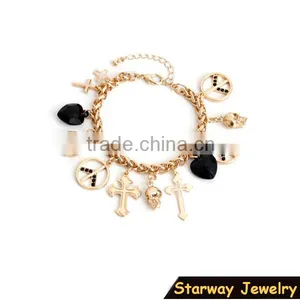>>NEW SW16607 Promotion Charm Bracelet Peace Cross Bracelet// thumbnail-1